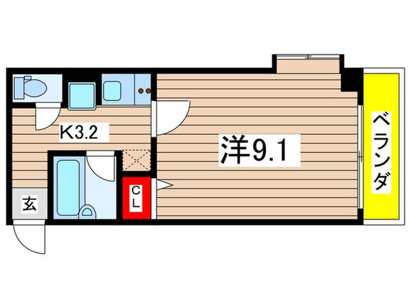 滝子ビリーブ館の物件間取画像